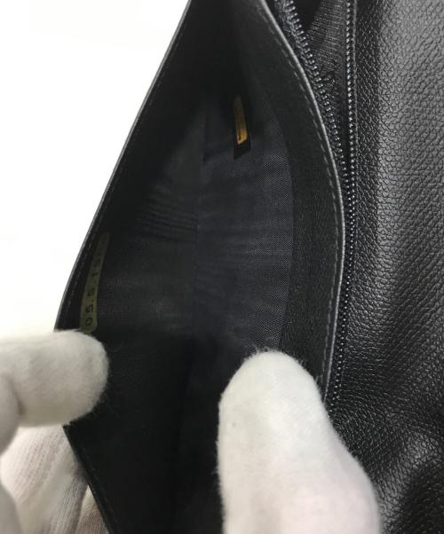 CHANEL（シャネル）CHANEL (シャネル) ココボタンロングウォレット ブラックの古着・服飾アイテム