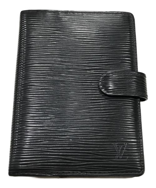 LOUIS VUITTON（ルイ ヴィトン）LOUIS VUITTON (ルイ ヴィトン) 手帳カバー ブラックの古着・服飾アイテム