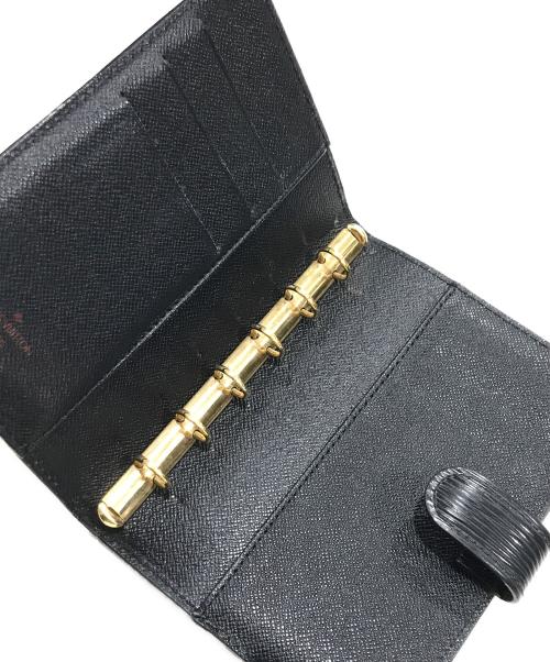 LOUIS VUITTON（ルイ ヴィトン）LOUIS VUITTON (ルイ ヴィトン) 手帳カバー ブラックの古着・服飾アイテム