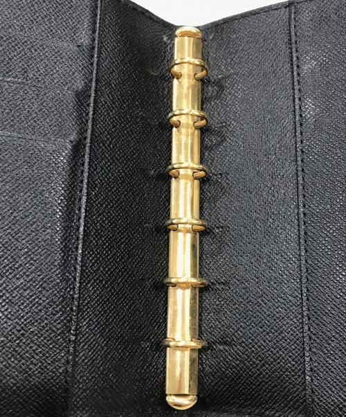 LOUIS VUITTON（ルイ ヴィトン）LOUIS VUITTON (ルイ ヴィトン) 手帳カバー ブラックの古着・服飾アイテム