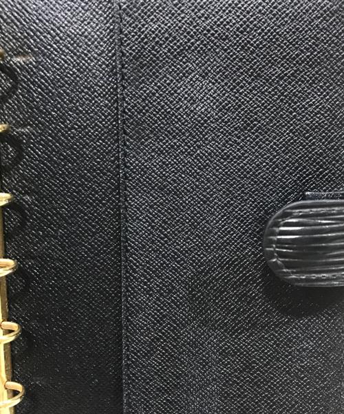 LOUIS VUITTON（ルイ ヴィトン）LOUIS VUITTON (ルイ ヴィトン) 手帳カバー ブラックの古着・服飾アイテム