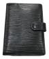 中古・古着 LOUIS VUITTON (ルイ ヴィトン) 手帳カバー ブラック：9000円
