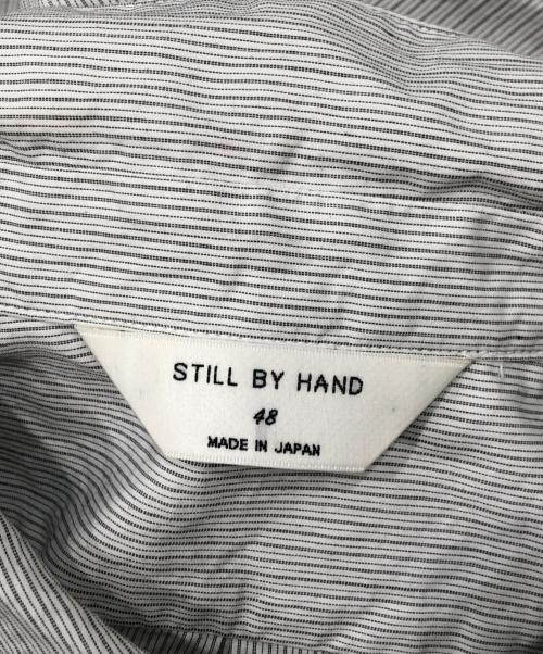 STILL BY HAND（スティルバイハンド）STILL BY HAND (スティルバイハンド) レギュラーカラーシャツ グレー サイズ:48の古着・服飾アイテム