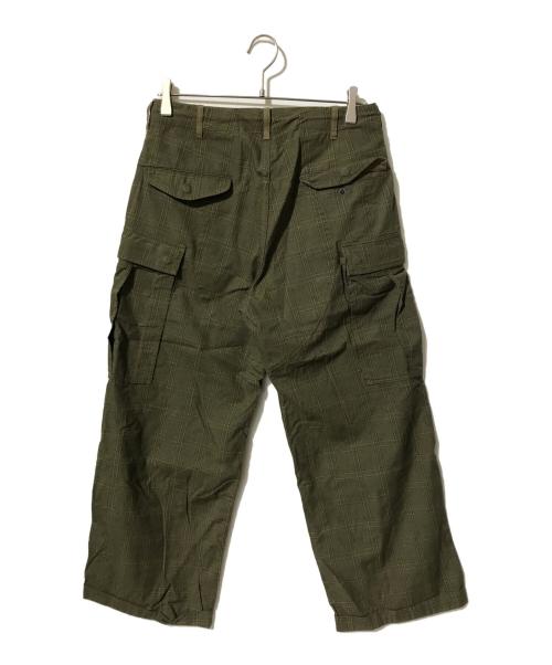 MODUCT（モダクト）MODUCT (モダクト) チェックカーゴパンツ グリーン サイズ:Ｓの古着・服飾アイテム