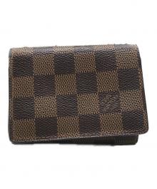 LOUIS VUITTON（ルイ ヴィトン）の古着「名刺入れ」｜ブラウン