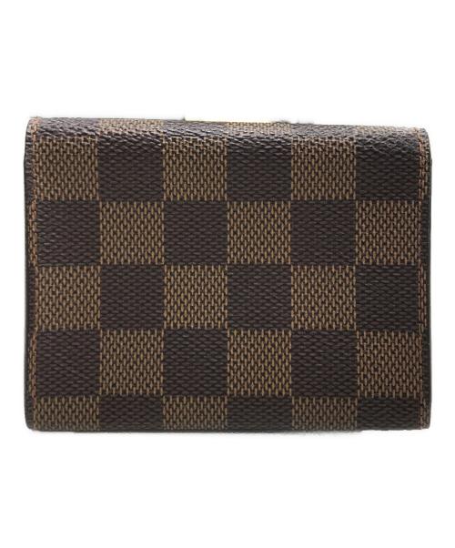 LOUIS VUITTON（ルイ ヴィトン）LOUIS VUITTON (ルイ ヴィトン) 名刺入れ ブラウンの古着・服飾アイテム