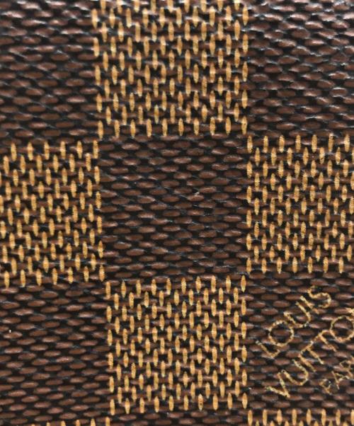 LOUIS VUITTON（ルイ ヴィトン）LOUIS VUITTON (ルイ ヴィトン) 名刺入れ ブラウンの古着・服飾アイテム