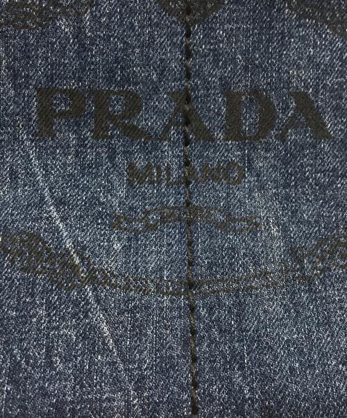 PRADA（プラダ）PRADA (プラダ) カナパ２WAYトートバック インディゴの古着・服飾アイテム