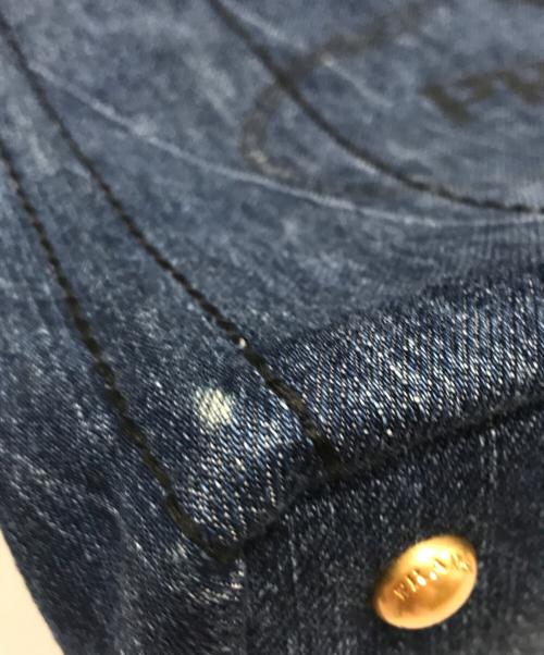 PRADA（プラダ）PRADA (プラダ) カナパ２WAYトートバック インディゴの古着・服飾アイテム