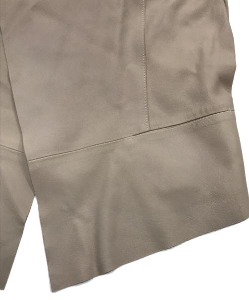 Rawtus（ロゥタス）Rawtus (ロゥタス) ゴートレザージャケット ベージュ サイズ:38の古着・服飾アイテム