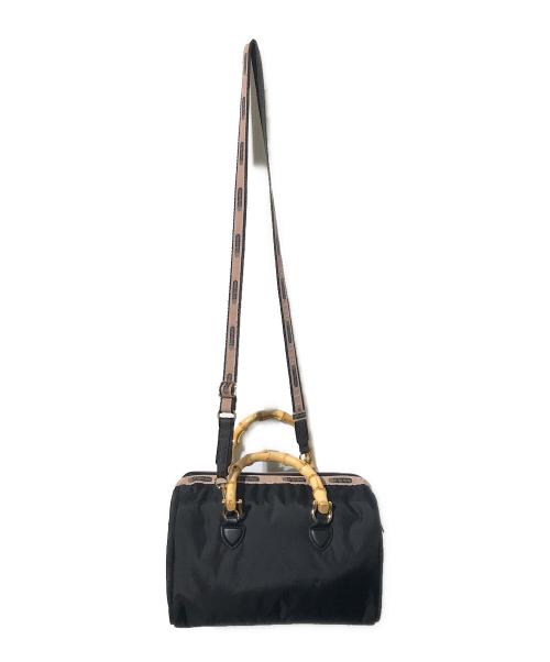 LeSportsac（レスポートサック）LeSportsac (レスポートサック) 2WAYミニボストン バッグ ブラックの古着・服飾アイテム