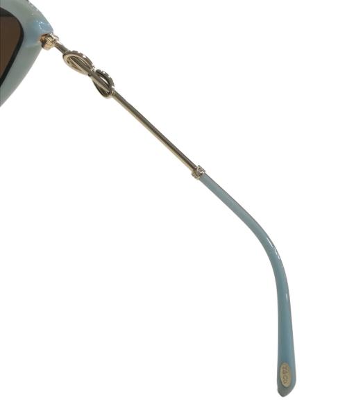 TIFFANY & Co.（ティファニー）Tiffany & Co. (ティファニー) サングラス ブルー×ブラウン サイズ:57□16 140の古着・服飾アイテム