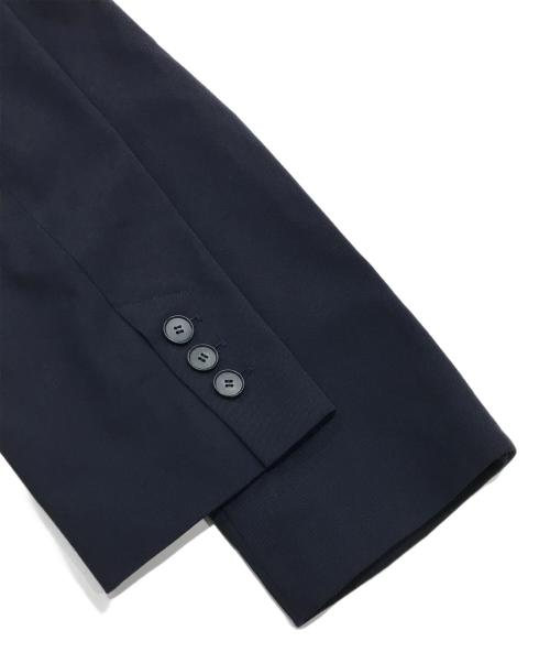 ETRE TOKYO（エトレトウキョウ）ETRE TOKYO (エトレトウキョウ) 2WAYシルエットノーカラージャケット ネイビー サイズ:Sの古着・服飾アイテム