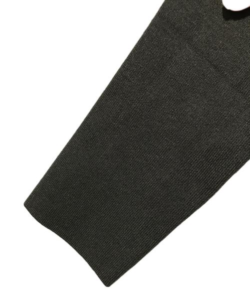 Louren（ローレン）Louren (ローレン) フロントボタンニットカーディガン オリーブ サイズ:freeの古着・服飾アイテム