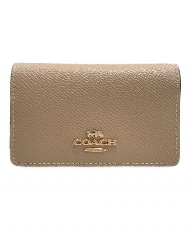 中古・古着通販】COACH (コーチ) キーケース ベージュ｜ブランド・古着