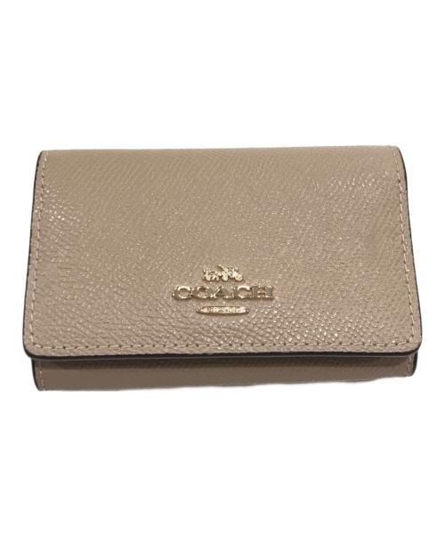 COACH（コーチ）COACH (コーチ) キーケース ベージュの古着・服飾アイテム