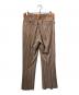 RESTON slacks (レストン・スラックス) 70’S 総柄パンツ/スラックス ブラウン サイズ:表記なし：8000円