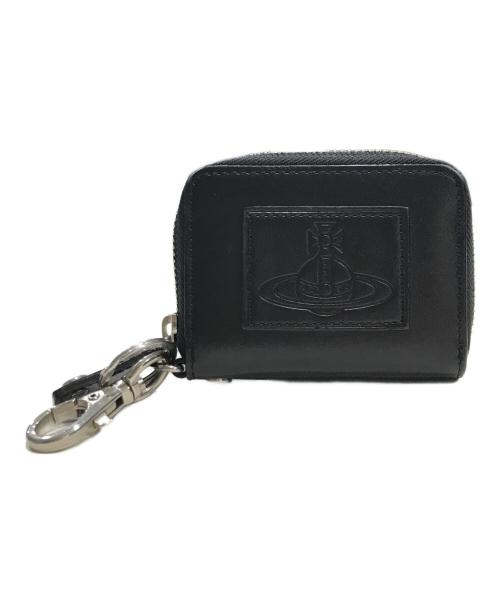 Vivienne Westwood（ヴィヴィアンウエストウッド）Vivienne Westwood (ヴィヴィアンウエストウッド) キーリング付きコインケース ブラックの古着・服飾アイテム