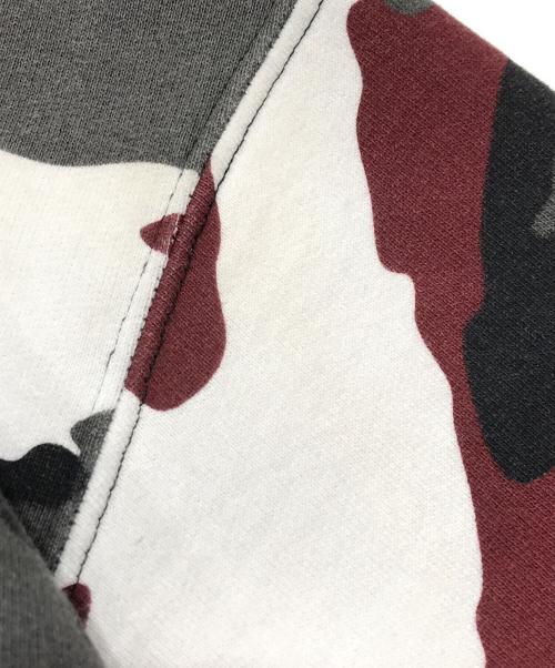 SUPREME（シュプリーム）SUPREME (シュプリーム) Small box drawcord hooded レッド×ブラック サイズ:Lの古着・服飾アイテム