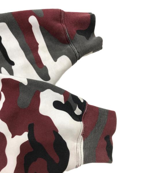 SUPREME（シュプリーム）SUPREME (シュプリーム) Small box drawcord hooded レッド×ブラック サイズ:Lの古着・服飾アイテム