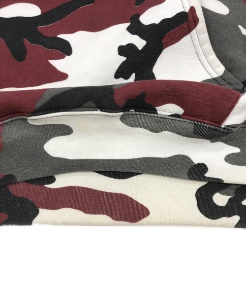 SUPREME（シュプリーム）SUPREME (シュプリーム) Small box drawcord hooded レッド×ブラック サイズ:Lの古着・服飾アイテム