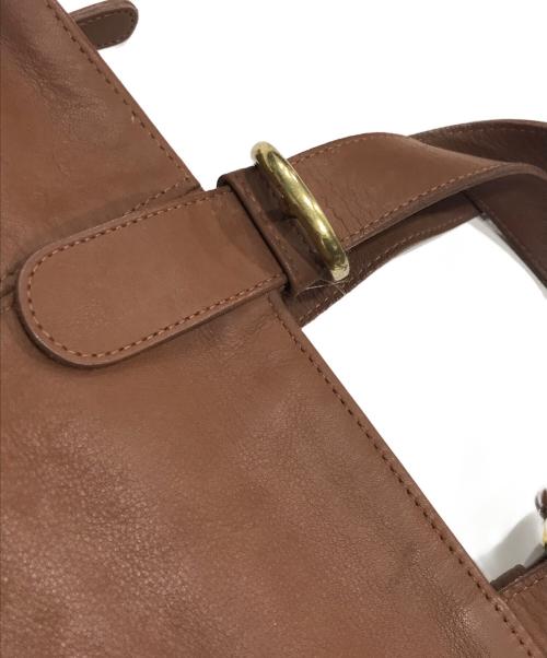 COACH（コーチ）COACH (コーチ) レザーハンドバッグ ブラウンの古着・服飾アイテム