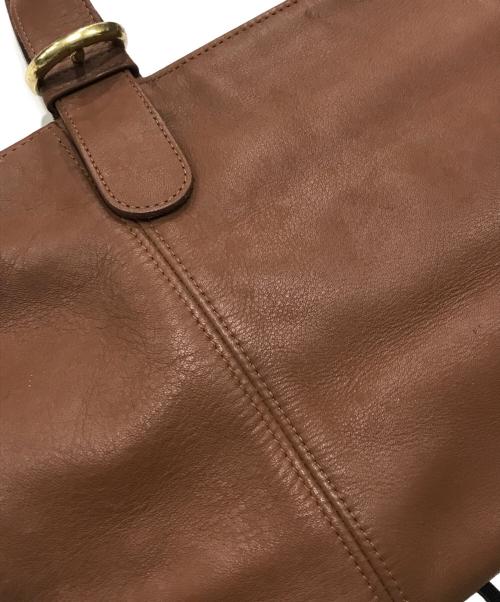 COACH（コーチ）COACH (コーチ) レザーハンドバッグ ブラウンの古着・服飾アイテム