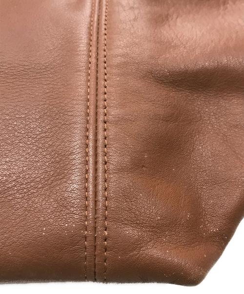 COACH（コーチ）COACH (コーチ) レザーハンドバッグ ブラウンの古着・服飾アイテム