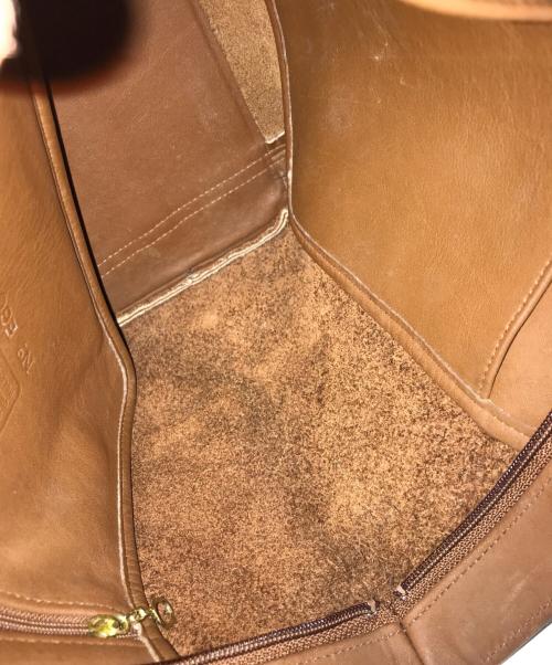 COACH（コーチ）COACH (コーチ) レザーハンドバッグ ブラウンの古着・服飾アイテム