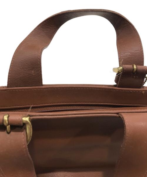 COACH（コーチ）COACH (コーチ) レザーハンドバッグ ブラウンの古着・服飾アイテム