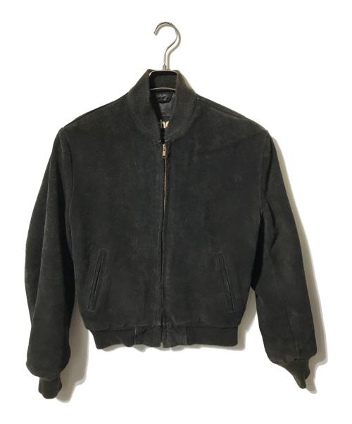 Schott（ショット）Schott (ショット) スウェードブルゾン/ボンバージャケット ブラウン サイズ:40の古着・服飾アイテム