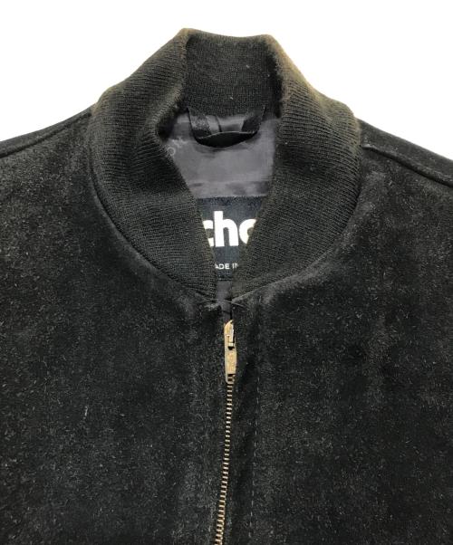 Schott（ショット）Schott (ショット) スウェードブルゾン/ボンバージャケット ブラウン サイズ:40の古着・服飾アイテム