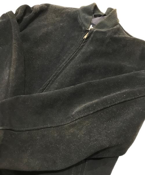 Schott（ショット）Schott (ショット) スウェードブルゾン/ボンバージャケット ブラウン サイズ:40の古着・服飾アイテム