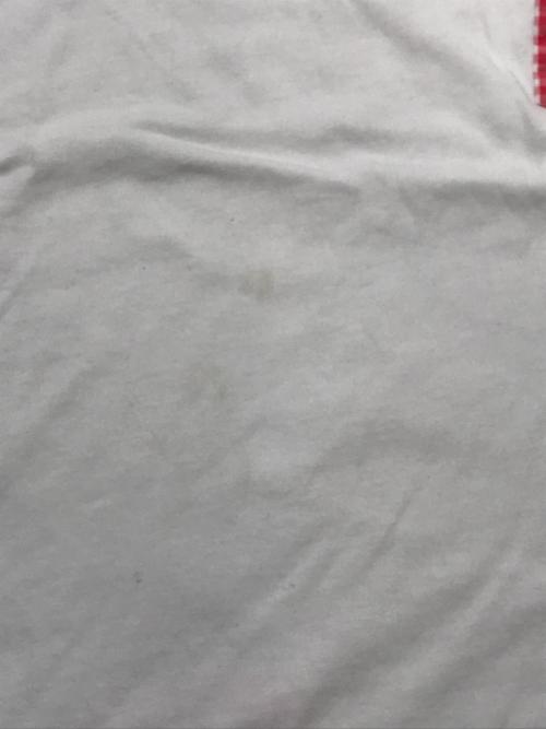 COMME des GARCONS SHIRT（コムデギャルソンシャツ）COMME des GARCONS SHIRT (コムデギャルソンシャツ) ギンガムチェックポケットTシャツ ホワイト×ピンク サイズ:Sの古着・服飾アイテム
