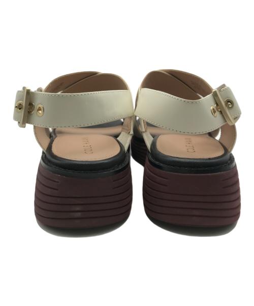 COLE HAAN（コールハーン）COLE HAAN (コールハーン) オリジナルグランド プラットフォーム サンダル ホワイト サイズ:36の古着・服飾アイテム