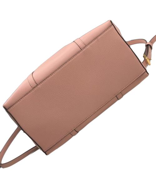 TORY BURCH（トリーバーチ）TORY BURCH (トリーバーチ) トリプルコンパートメントトートバッグ ピンクの古着・服飾アイテム