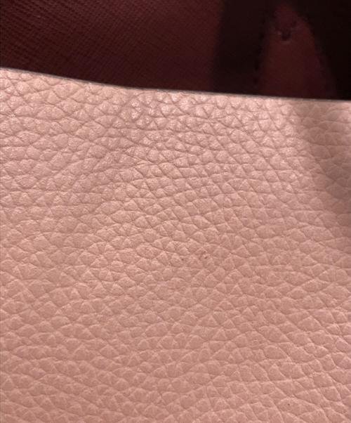 TORY BURCH（トリーバーチ）TORY BURCH (トリーバーチ) トリプルコンパートメントトートバッグ ピンクの古着・服飾アイテム
