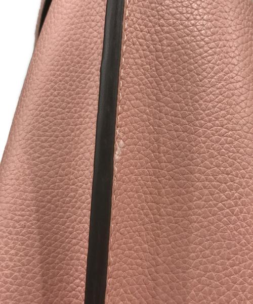 TORY BURCH（トリーバーチ）TORY BURCH (トリーバーチ) トリプルコンパートメントトートバッグ ピンクの古着・服飾アイテム