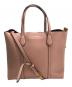 TORY BURCH (トリーバーチ) トリプルコンパートメントトートバッグ ピンク：10000円