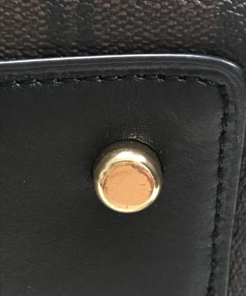 COACH（コーチ）COACH (コーチ) リリー キャリーオール シグネチャー キャンバス/ショルダーバッグ ブラウンの古着・服飾アイテム