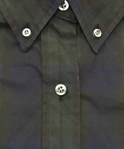BROOKS BROTHERS（ブルックスブラザーズ）BROOKS BROTHERS (ブルックスブラザーズ) チェック柄シャツワンピース グリーン×ブラウン サイズ:2の古着・服飾アイテム