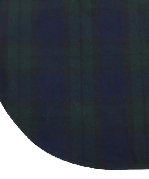 BROOKS BROTHERS（ブルックスブラザーズ）BROOKS BROTHERS (ブルックスブラザーズ) チェック柄シャツワンピース グリーン×ブラウン サイズ:2の古着・服飾アイテム
