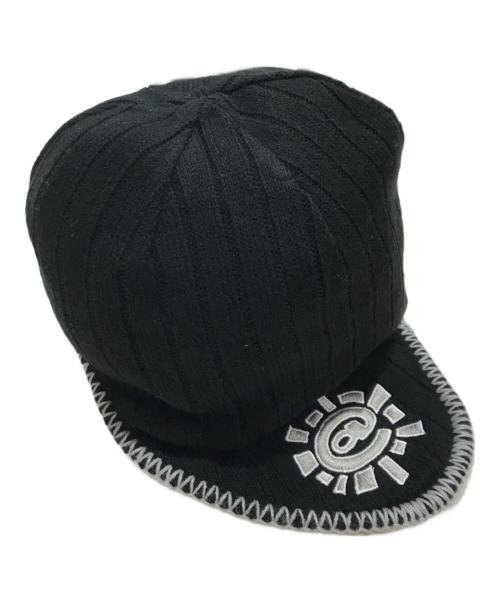 ALWAYS（オールウェイズ）ALWAYS (オールウェイズ) Ear Flap Beanie/イヤーワッチニット帽/耳当て付きニット帽/ビーニー/イヤーカフ ブラックの古着・服飾アイテム