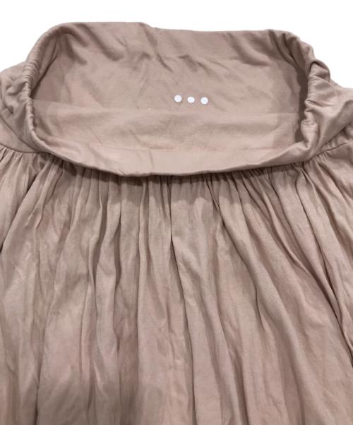 THREE DOTS（スリードッツ）THREE DOTS (スリードッツ) Jersey colette medium long skirt ピンク サイズ:Mの古着・服飾アイテム