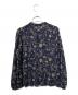 VIVIENNE TAM (ヴィヴィアンタム) シアーノーカラーシャツ ネイビー サイズ:SIZE 38：7000円