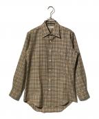 Burberry'sバーバリーズ）の古着「ウールノヴァチェックシャツ」｜ブラウン