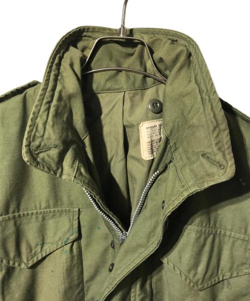 US ARMY（ユーエスアーミー）US ARMY (ユーエスアーミー) M65 2nd フィールドジャケット カーキ サイズ:R－Ｓの古着・服飾アイテム