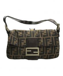 FENDI（フェンディ）の古着「マンマバケットショルダーバッグ」｜ブラウン