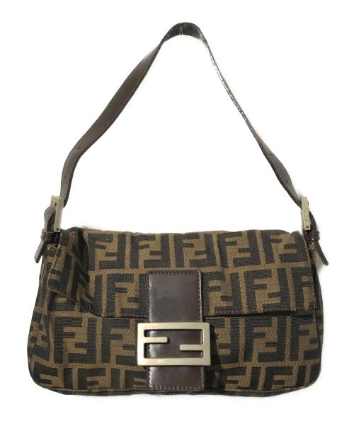 FENDI（フェンディ）FENDI (フェンディ) マンマバケットショルダーバッグ ブラウンの古着・服飾アイテム