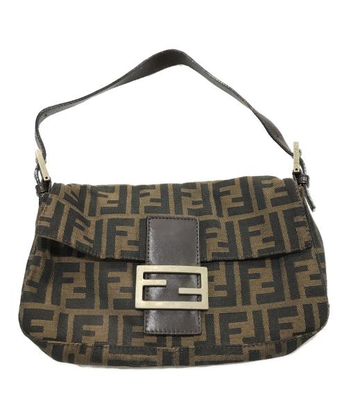 FENDI（フェンディ）FENDI (フェンディ) マンマバケットショルダーバッグ ブラウンの古着・服飾アイテム
